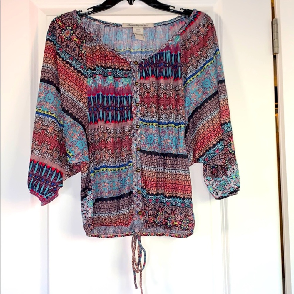 Boho style top